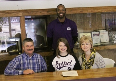 Katie Eklund Inks with Bethel Dance Team